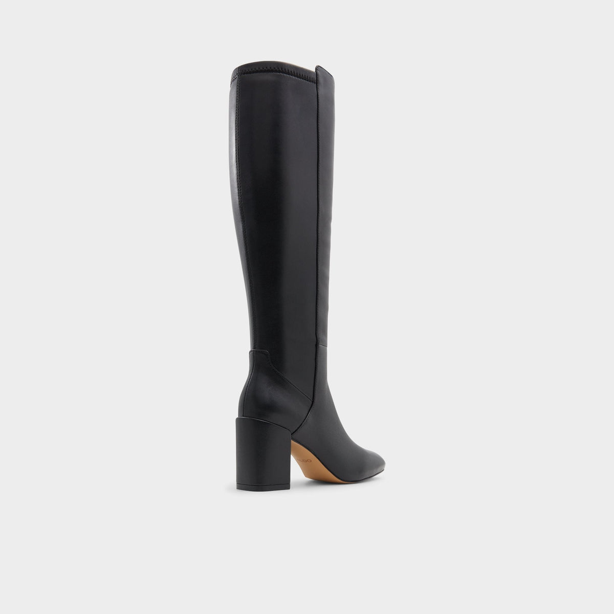 Aldo Satori Black/Black Women's Tall Boots - Knee-high boot, Block heel