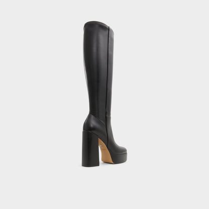 Aldo Albie Black Women's Tall Boots - Knee-high boot, Platform
