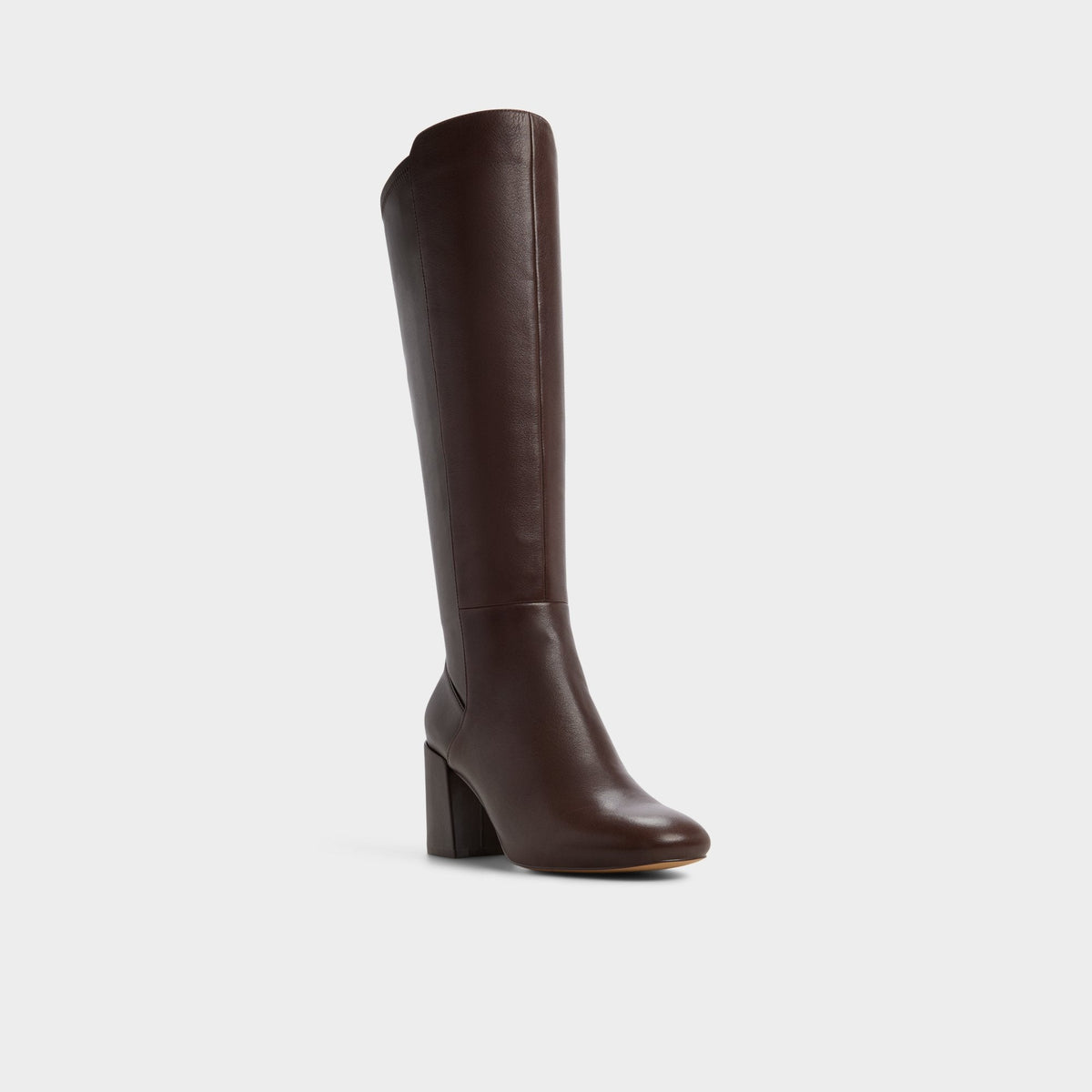 Aldo Satori Brown Overflow Women's Tall Boots - Knee-high boot, Block heel