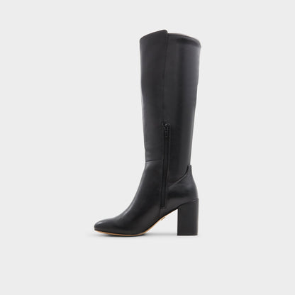 Aldo Satori-wc Black/Black Women's Tall Boots - Knee-high boot, Block heel