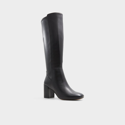 Aldo Satori-wc Black/Black Women's Tall Boots - Knee-high boot, Block heel