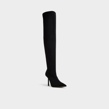 Aldo Caldan in Black - Over-the-knee boot, Stiletto heel