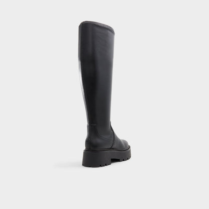 Aldo Carelden in Wc Black - Knee-high boot, Lug sole