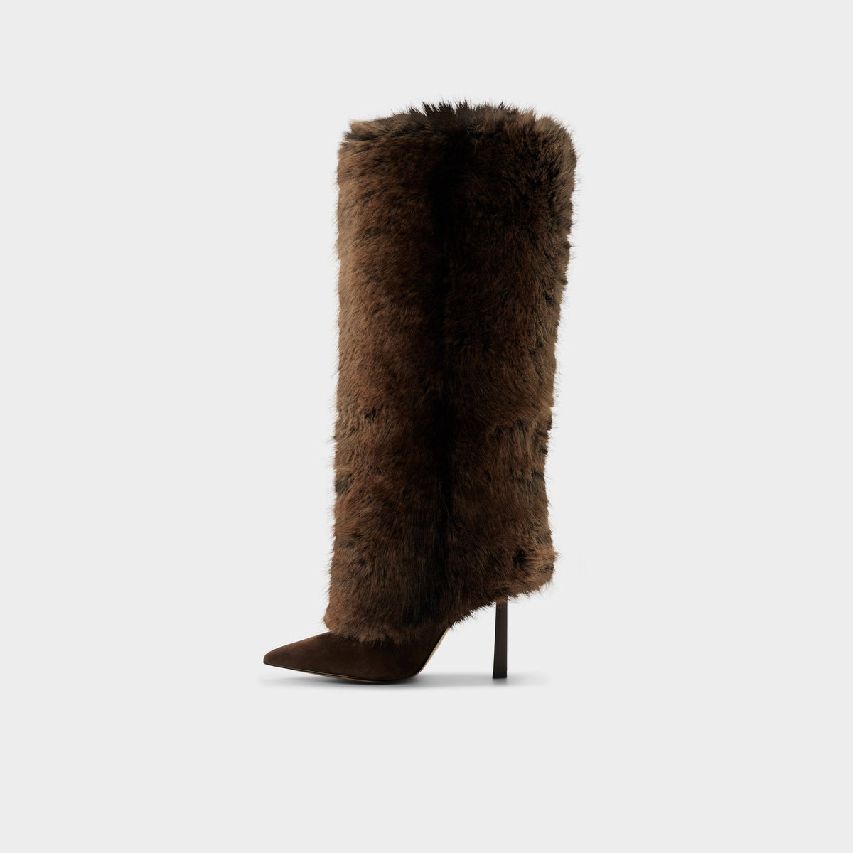 Aldo Lennore in Dark Brown 14163383 - Knee-high boot, Stiletto heel