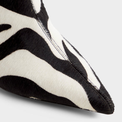 Aldo Gabelia in White Black - Knee-high boot, Kitten heel