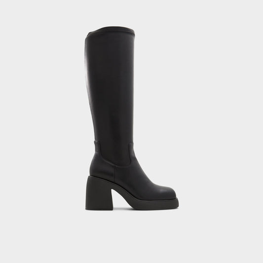 Aldo Auster Black Women's Tall Boots - Knee-high boot, Platform