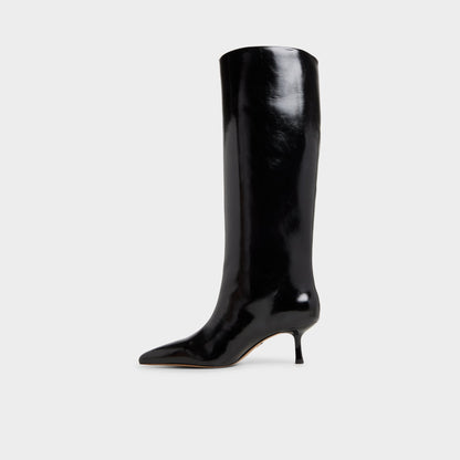 Aldo Selora Black Women's Tall Boots - Knee-high boot, Stiletto heel