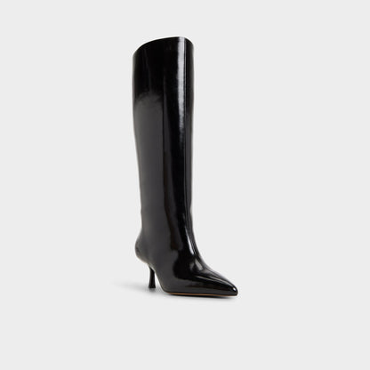 Aldo Selora Black Women's Tall Boots - Knee-high boot, Stiletto heel
