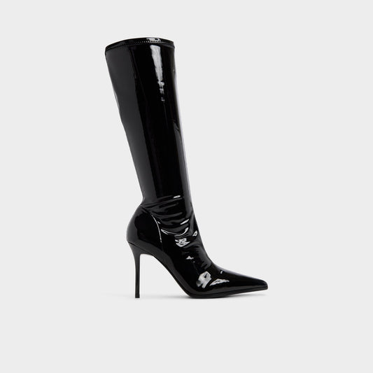 Aldo Re in Emily Other Black - Knee-high boot, Stiletto heel