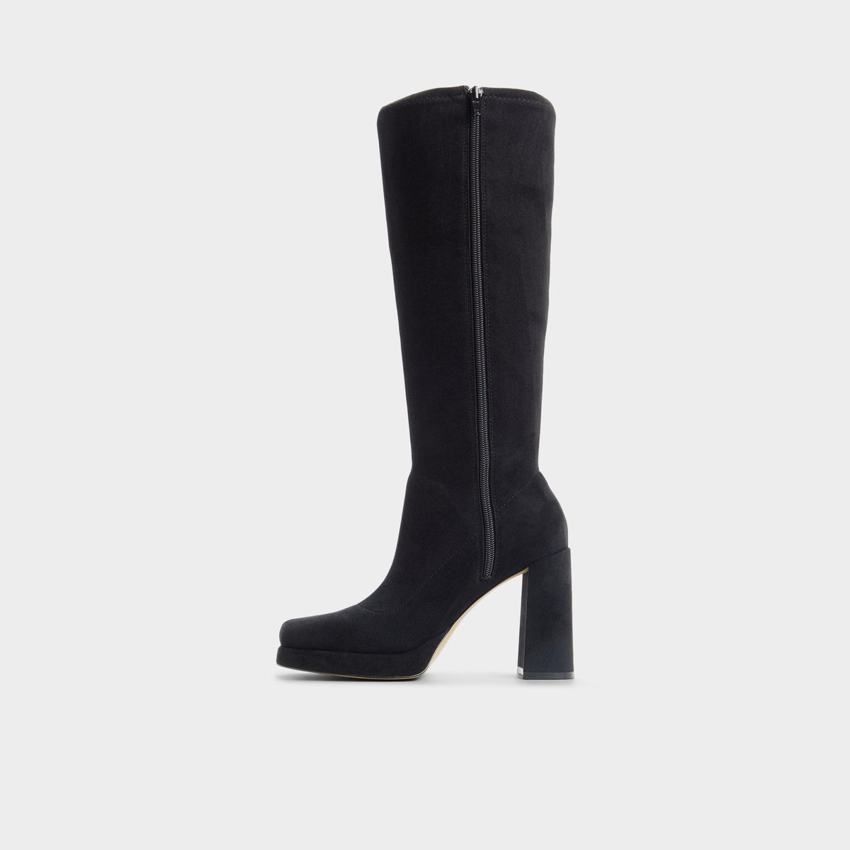 Aldo Gisselle in Black - Knee-high boot, Platform