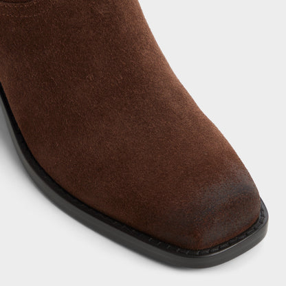 Aldo Emberlyn in Dark Brown 14163446 - Knee-high western boot, Cup sole