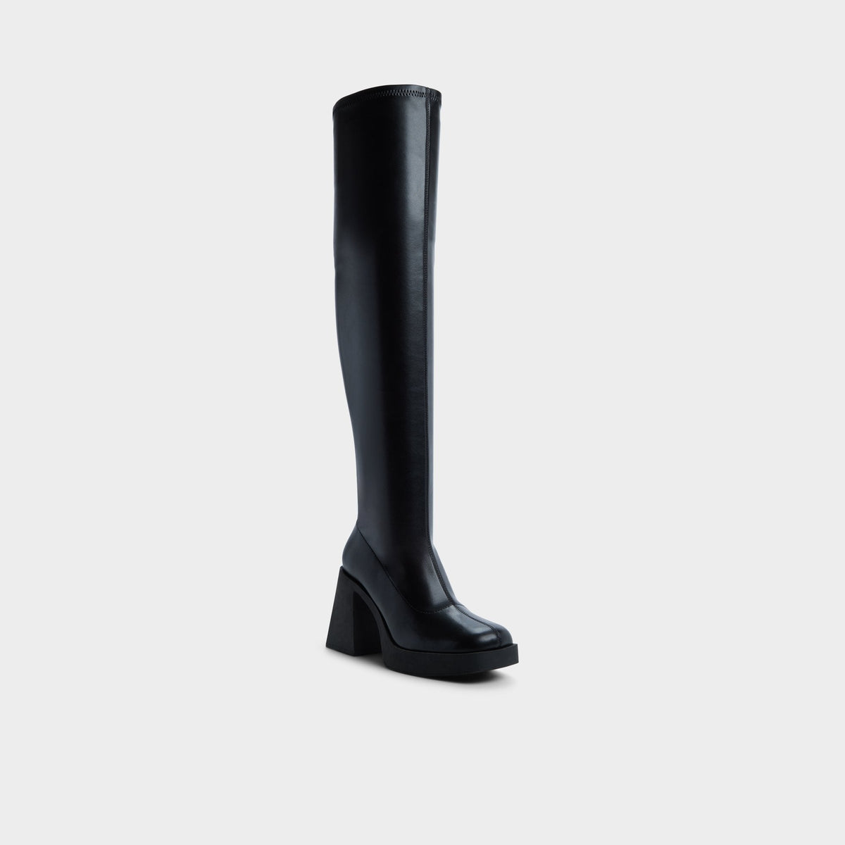 Aldo Maritza in Black - Over-the-knee boot, Platform