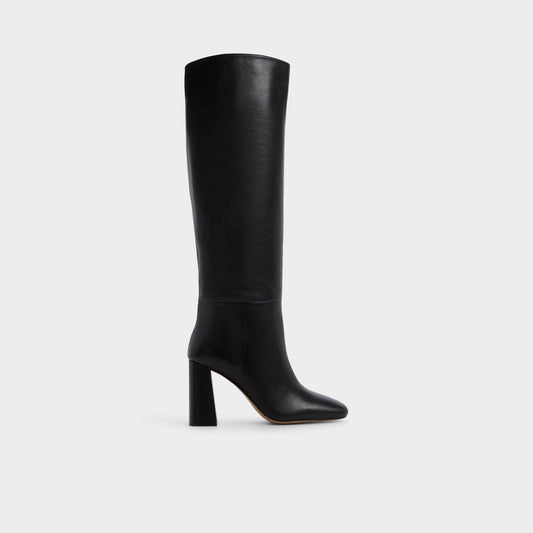 Aldo Helana in Black - Knee-high boot, Block heel