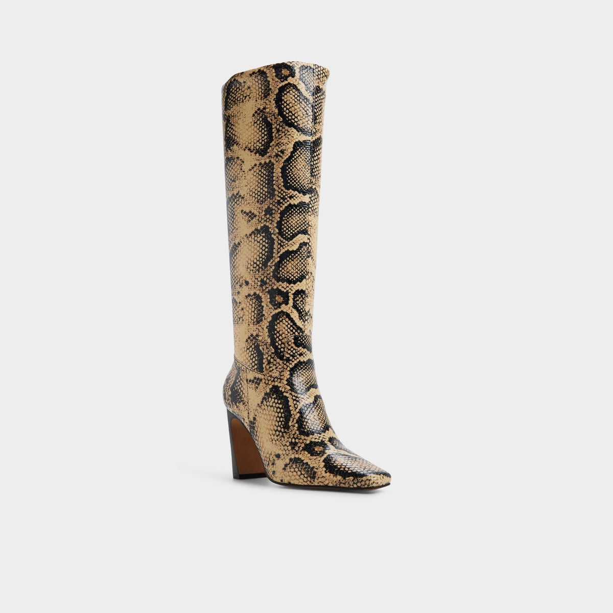 Aldo Vivienna in Brown Multi - Knee-high boot, Block heel