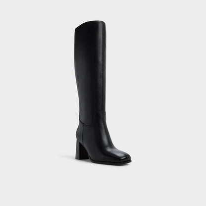 Aldo Elyze in Black - Knee-high boot, Block heel