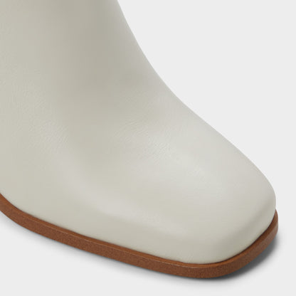 Aldo Elyze in White Bone - Knee-high boot, Block heel