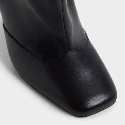 Aldo Aleena in Black - Knee-high boot, Stiletto heel
