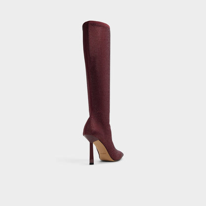 Aldo Innez in Bordo - Knee-high boot, Stiletto heel