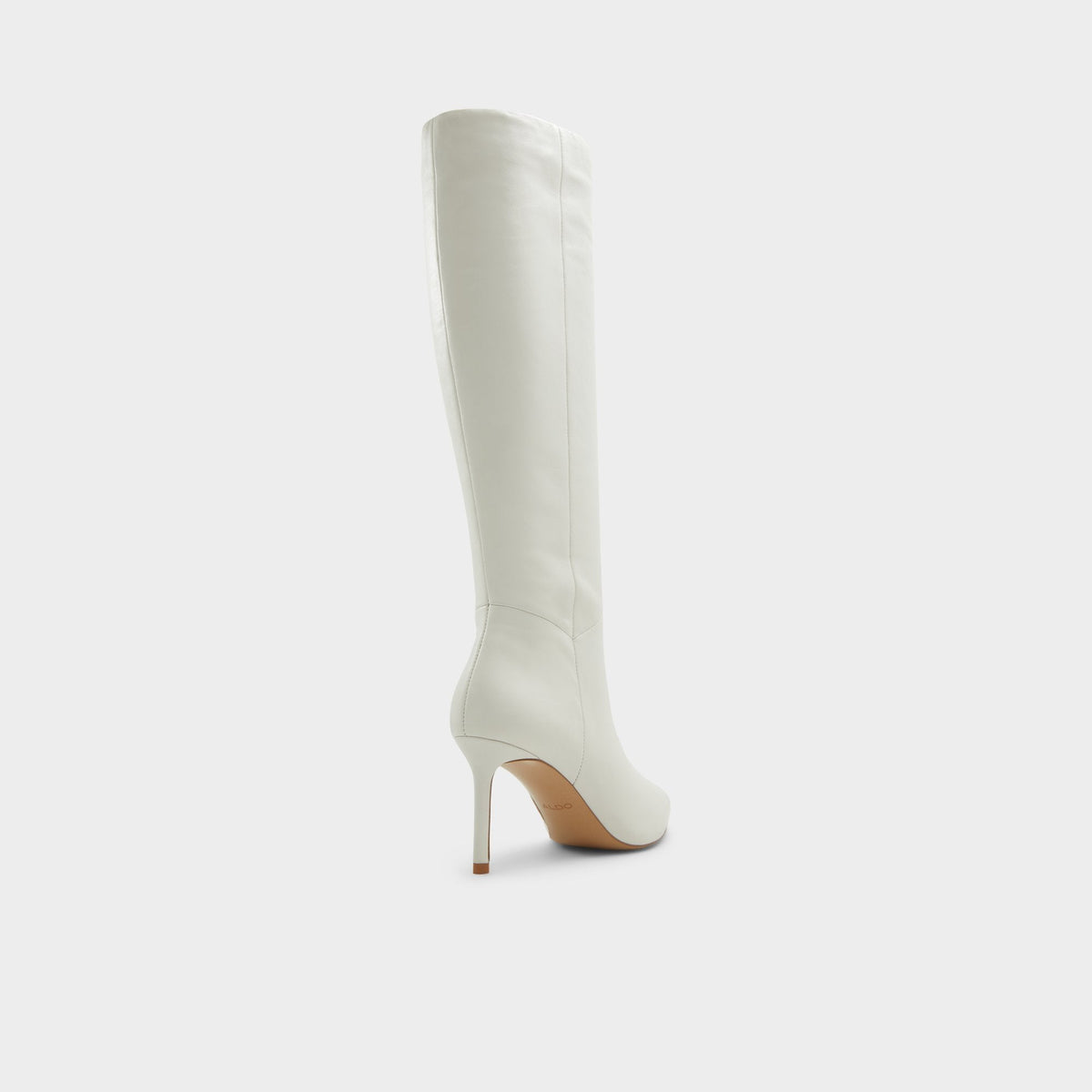 Aldo Laroche-wc White/Bone Women's Tall Boots - Knee-high boot, Stiletto heel