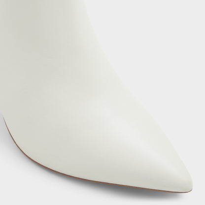 Aldo Laroche-wc White/Bone Women's Tall Boots - Knee-high boot, Stiletto heel