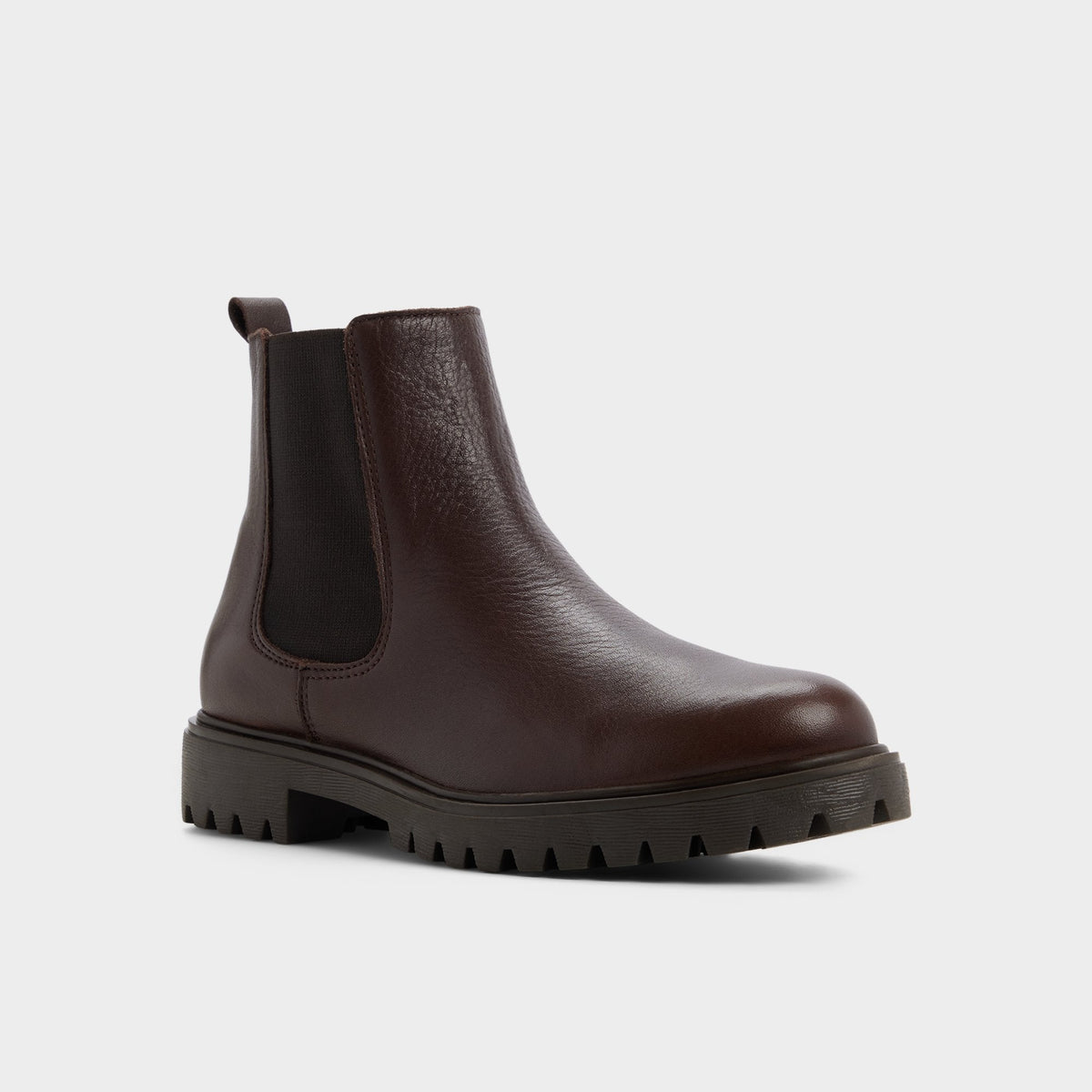 Aldo Adalitlan in Medium Brown - Chelsea boot, Lug sole