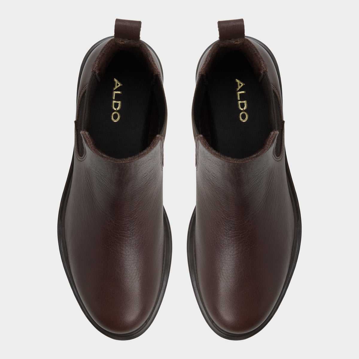 Aldo Adalitlan in Medium Brown - Chelsea boot, Lug sole