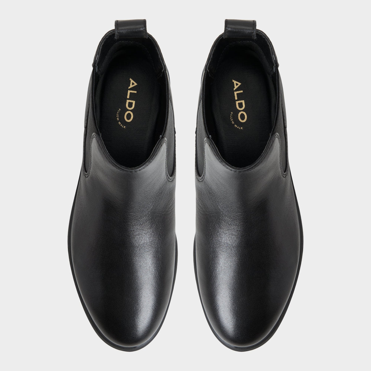 Aldo Librah in Black - Chelsea boot, Block heel