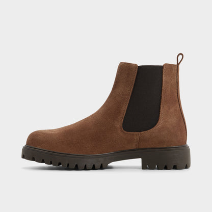 Aldo Adalitlan in Taupe - Chelsea boot, Lug sole