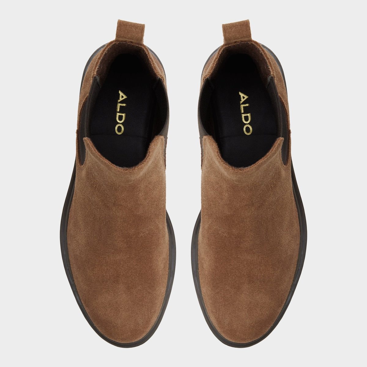 Aldo Adalitlan in Taupe - Chelsea boot, Lug sole