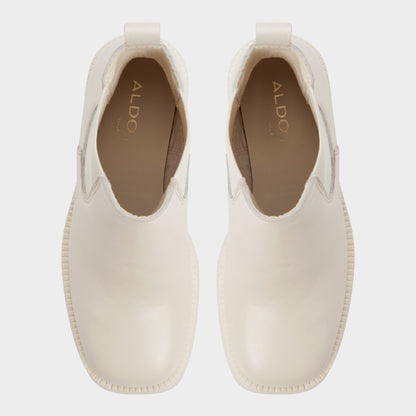 Aldo Anneliese in Other White - Chelsea boot, Lug sole