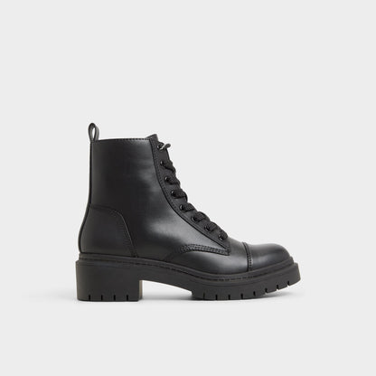 Aldo Goer Black Women's Casual boots - Combat ankle boot, Lug sole