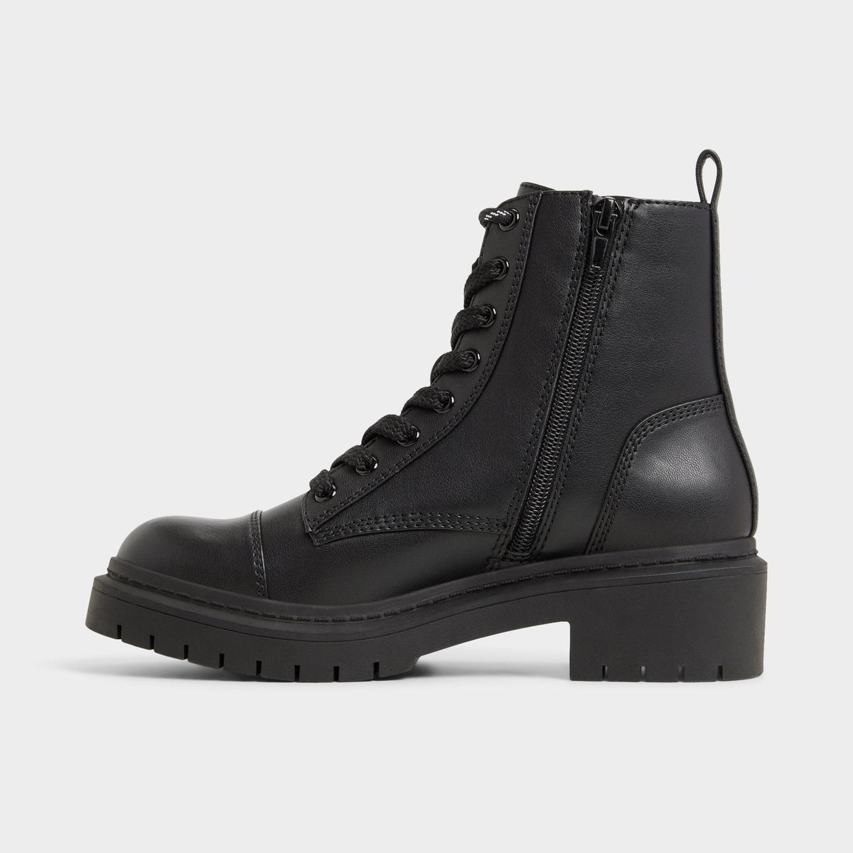 Aldo Goer Black Women's Casual boots - Combat ankle boot, Lug sole