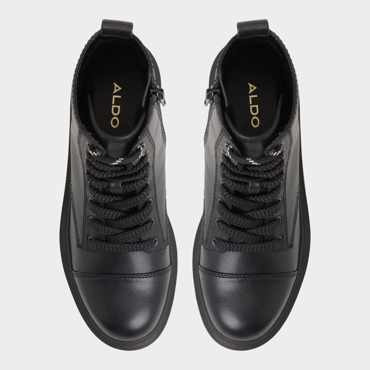 Aldo Goer Black Women's Casual boots - Combat ankle boot, Lug sole