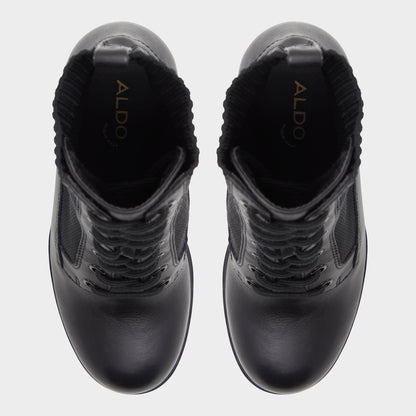 Aldo Rebellious Black Women's Combat boots - Combat ankle boot, Lug sole