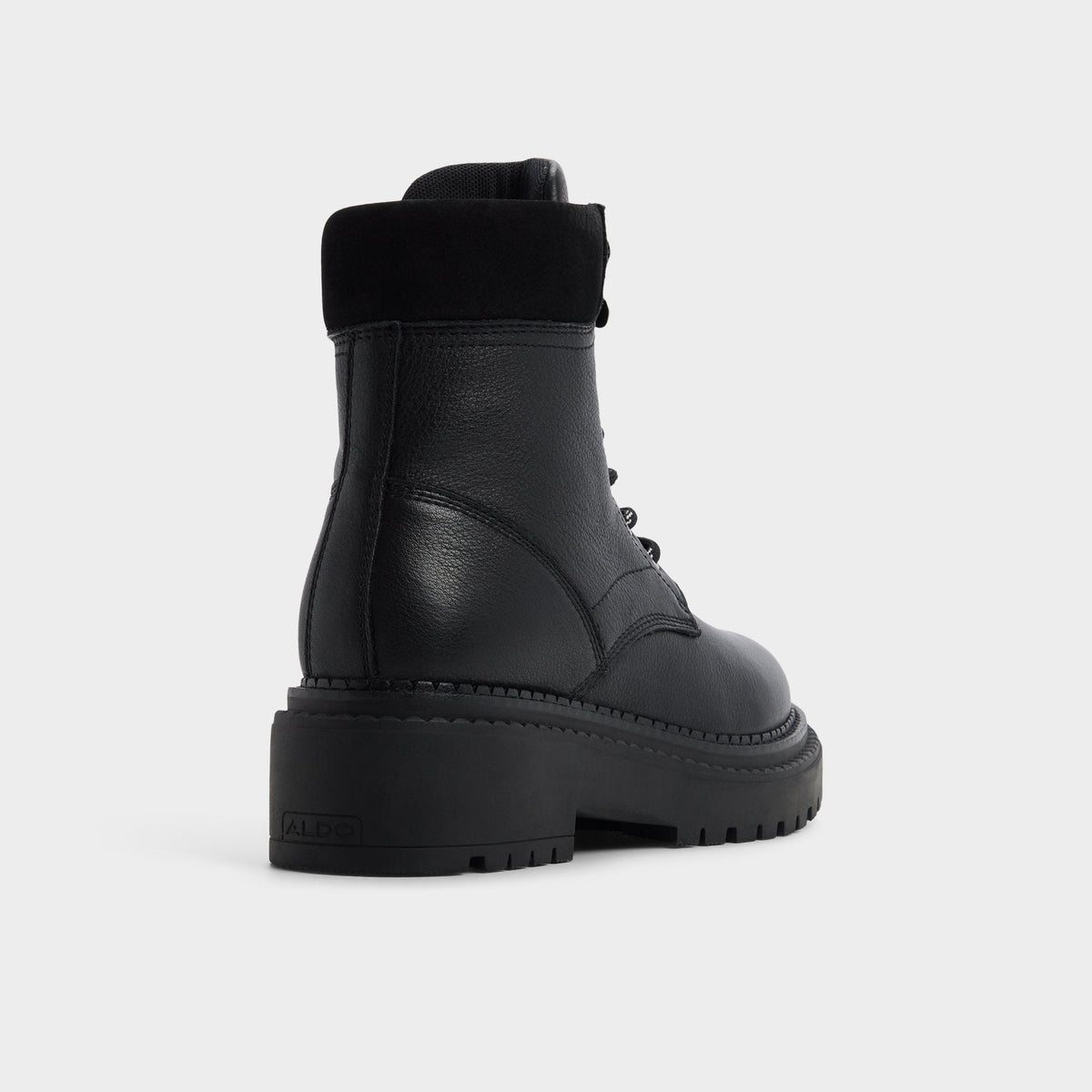 Aldo Lewellan in Black - Hiking boot, Lug sole