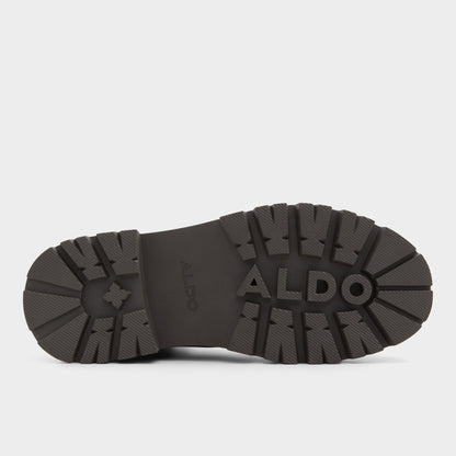 Aldo Talaleryknit Brown Overflow Women's Combat boots - Combat ankle boot, Brown