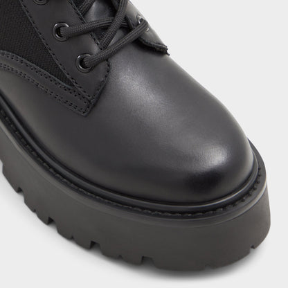 Aldo Talaleryknit Black Women's Combat boots - Combat ankle boot, Black