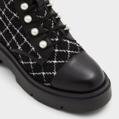 Aldo Marthia in Other Black - Combat ankle boot, Black