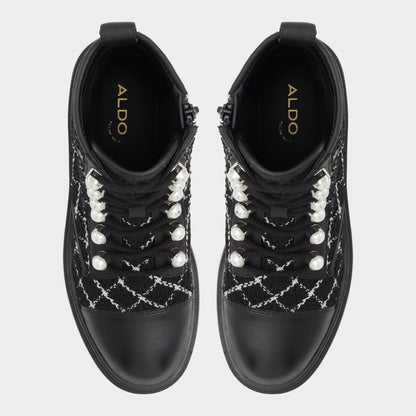 Aldo Marthia in Other Black - Combat ankle boot, Black