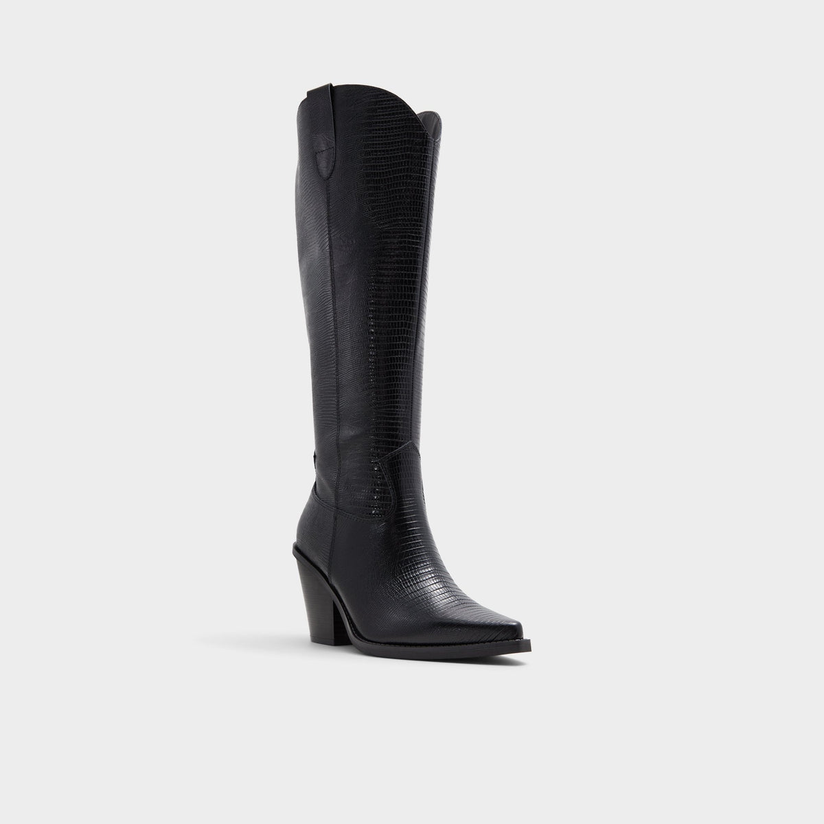 Aldo Nevada-wc Black Women's Western - Western knee-high boot, Black