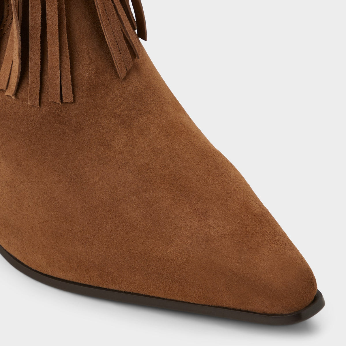 Aldo Jollene in Dark Brown - Western boot, Block heel