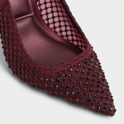 Aldo Marciana in Burgundy 14151906 - Slingback heel, Stiletto heel