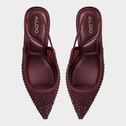 Aldo Marciana in Burgundy 14151906 - Slingback heel, Stiletto heel