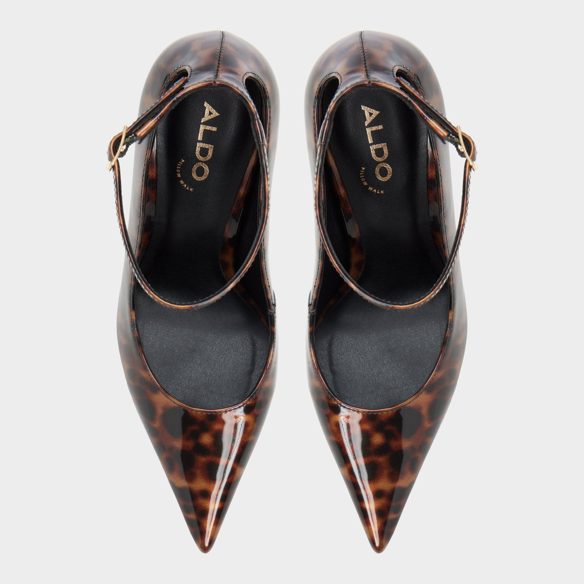 Aldo Antigua in Open Brown - Pump, Stiletto heel