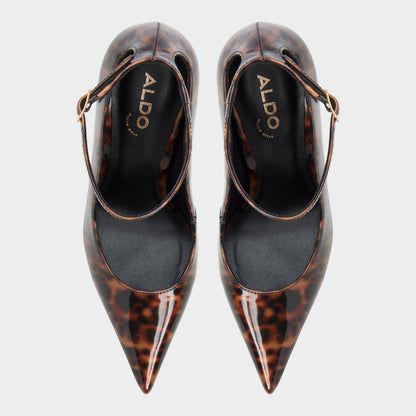 Aldo Antigua in Open Brown - Pump, Stiletto heel