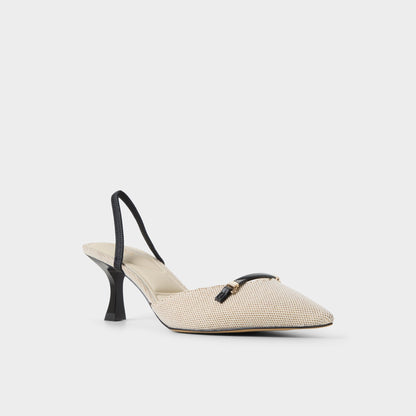 Aldo Nailah Open Natural Women's Kitten heels - Slingback heel, Kitten heel