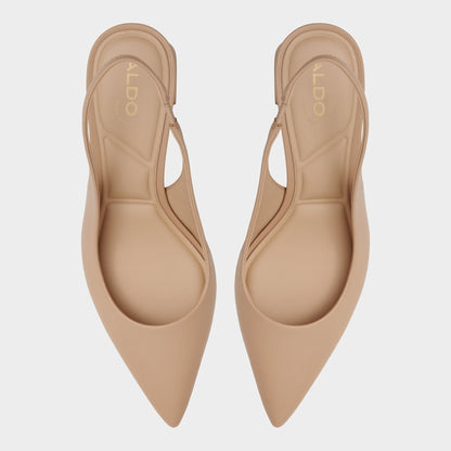 Aldo Uliana Beige Women's Block heels - Slingback heel, Block heel