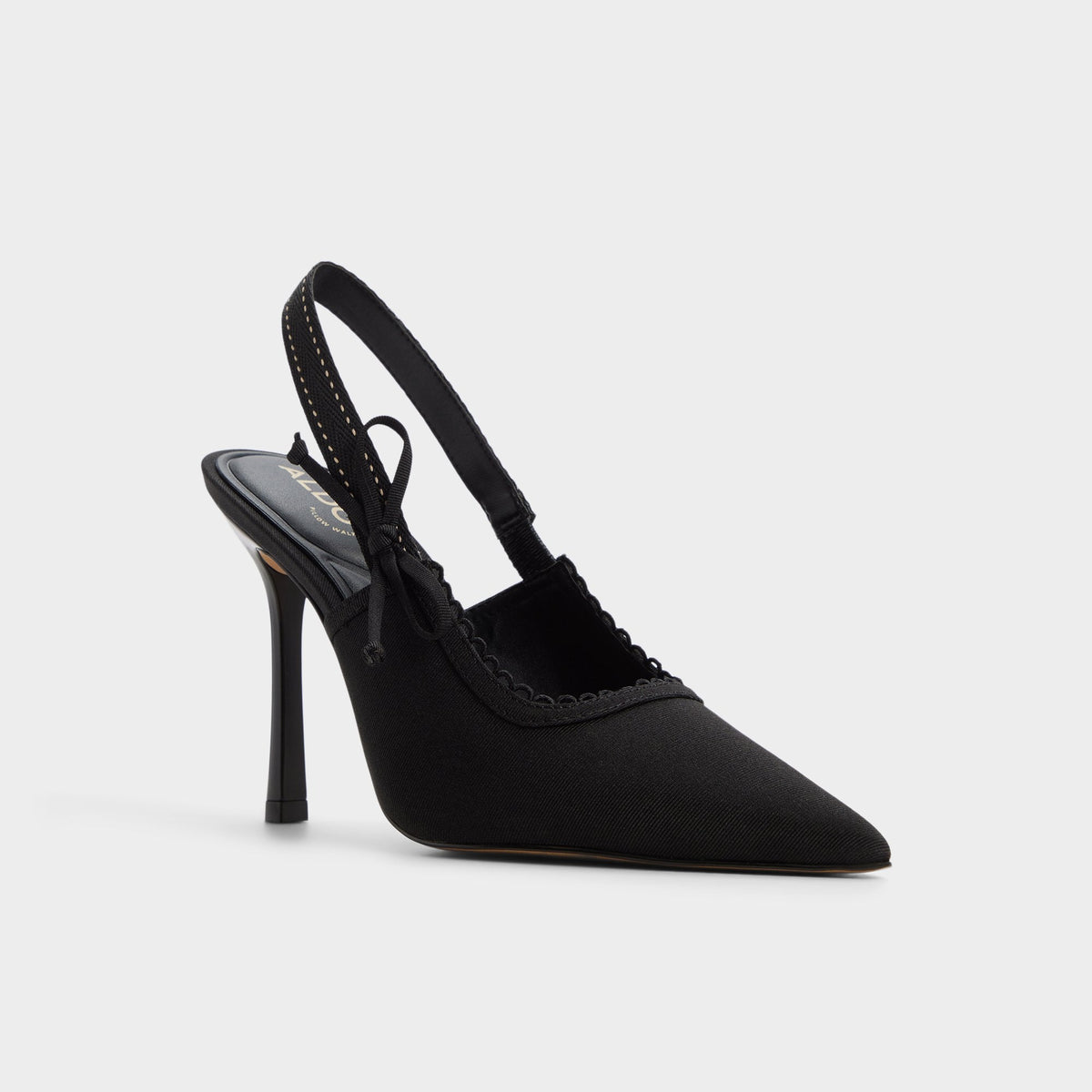 Aldo Hennie in Other Black - Slingback heel, Stiletto heel