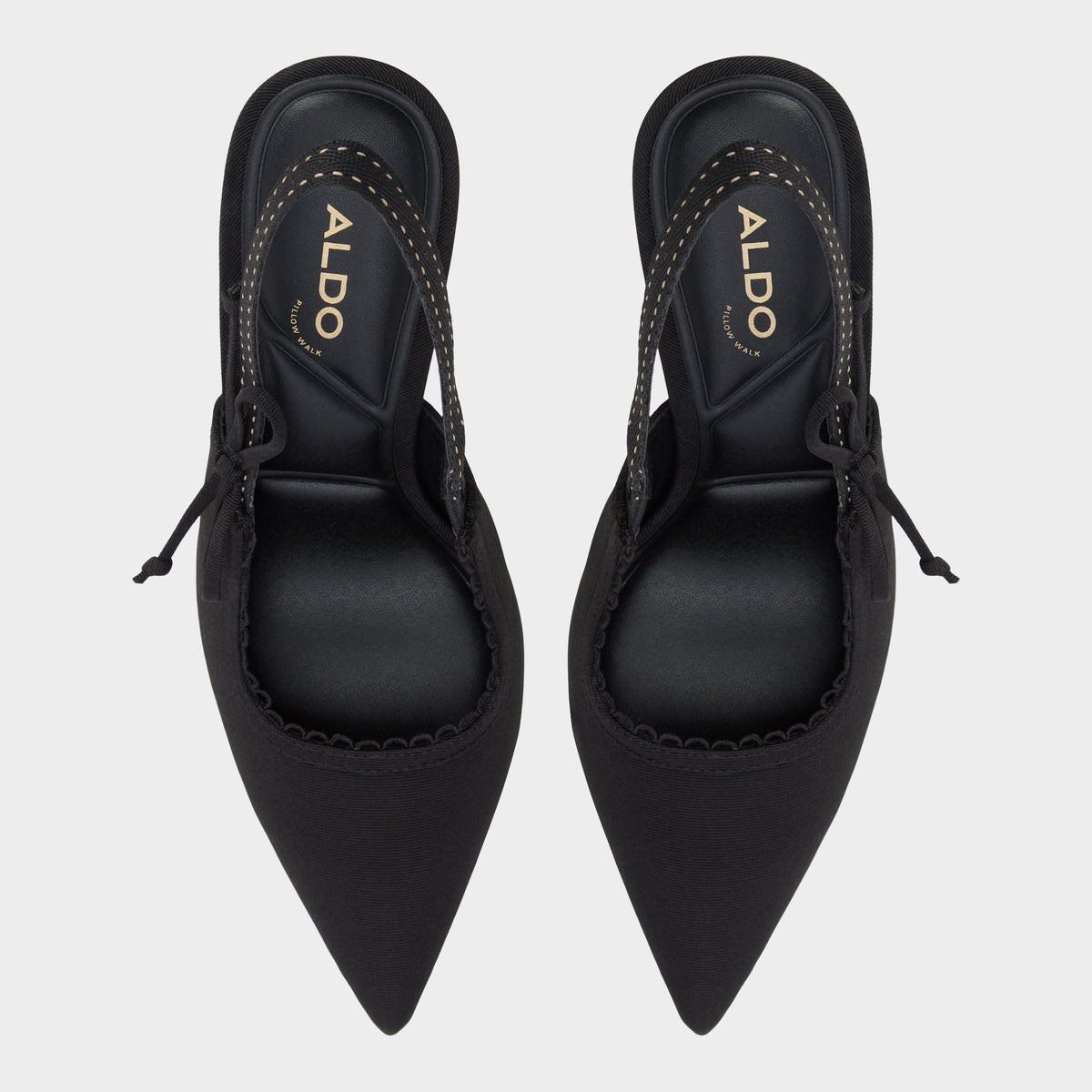 Aldo Hennie in Other Black - Slingback heel, Stiletto heel