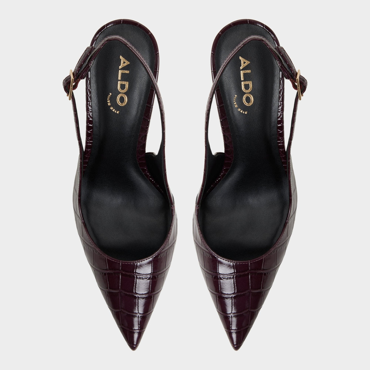 Aldo Seralina in Bordo - Slingback heel, Stiletto heel